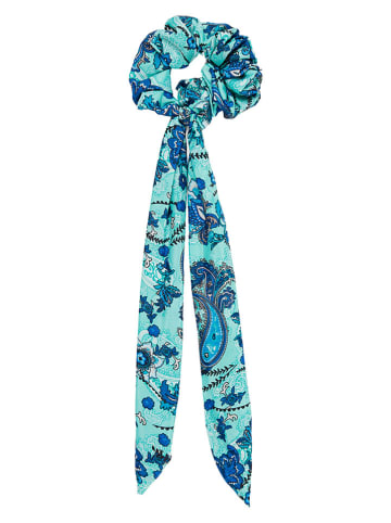 Ipanima 2tlg. Set: Haargummi & -band in Türkis/ Blau