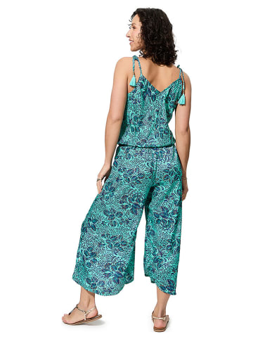 Ipanima Jumpsuit in Türkis/ Dunkelblau