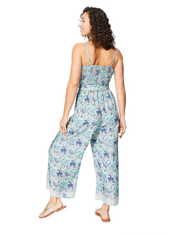 Ipanima Jumpsuit in Türkis/ Blau