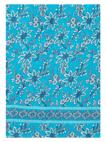 Ipanima Schal in Türkis - (L)180 x (B)100 cm