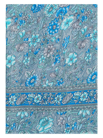 Ipanima Schal in Blau - (L)180 x (B)100 cm