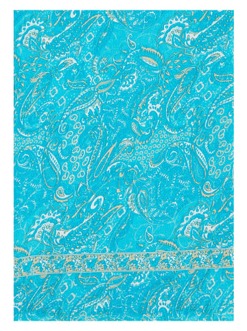 Ipanima Schal in Türkis - (L)180 x (B)100 cm