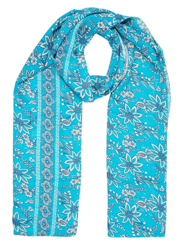 Ipanima Schal in Türkis - (L)180 x (B)100 cm