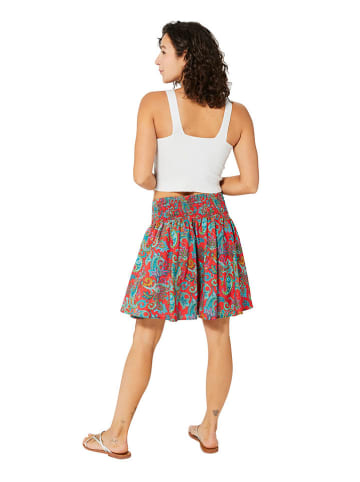 Ipanima Spódnica w kolorze czerwono-turkusowym