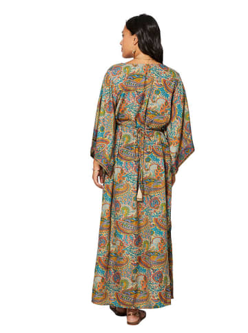 Ipanima Sukienka w kolorze khaki ze wzorem