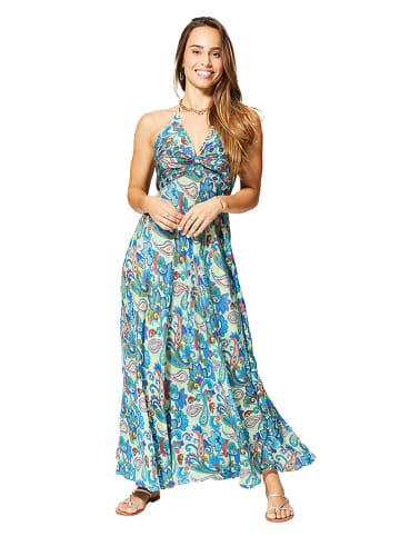 Ipanima Kleid in Blau/ Bunt