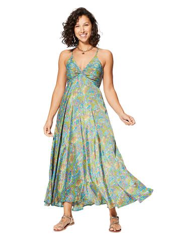 Ipanima Sukienka w kolorze zielonym ze wzorem