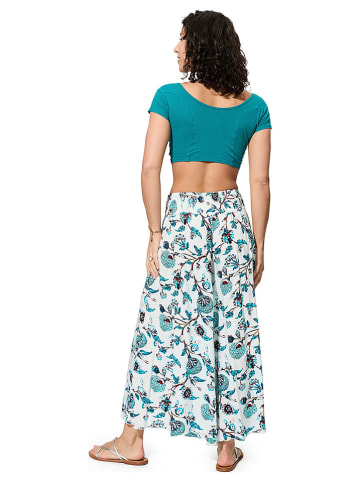 Ipanima Spodnie w kolorze turkusowo-kremowym