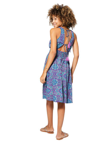 Ipanima Kleid in Lila/ Blau