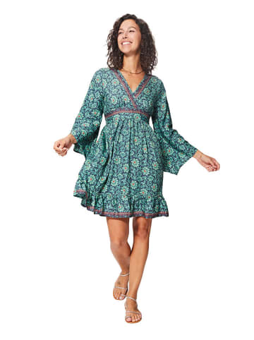 Ipanima Sukienka w kolorze zielono-granatowym