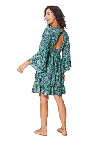 Ipanima Sukienka w kolorze zielono-granatowym