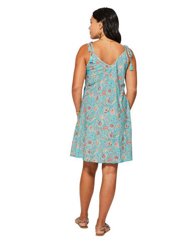 Ipanima Sukienka w kolorze beżowo-turkusowym