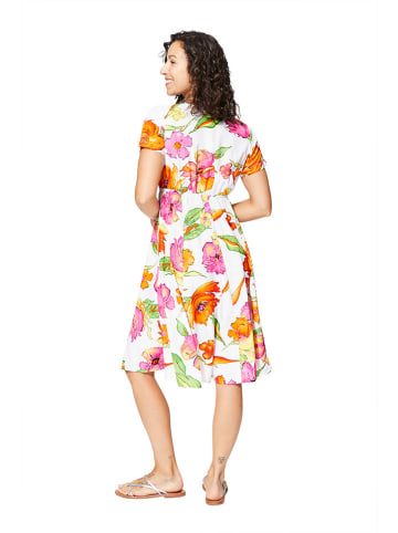 Ipanima Sukienka w kolorze białym ze wzorem