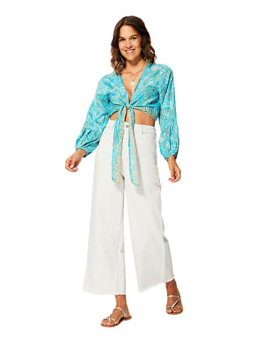 Ipanima Bluzka w kolorze jasnożółto-turkusowym