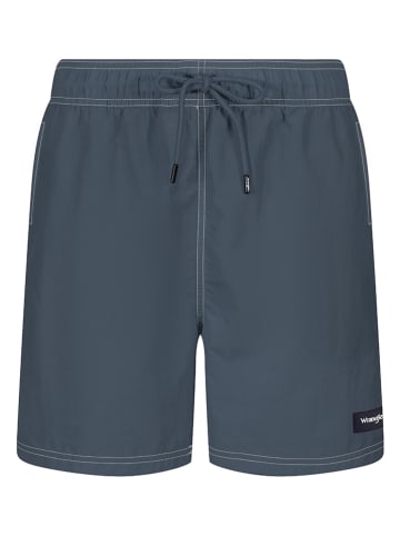Wrangler Badeshorts "Calico" in Blaugrau