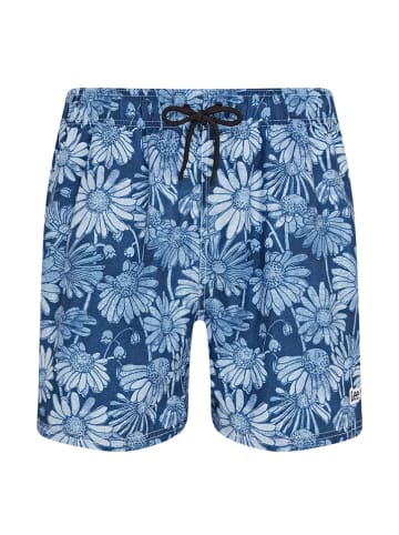 LEE Underwear Szorty kąpielowe "Chalk" w kolorze niebieskim