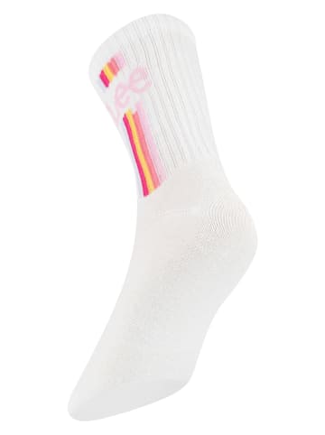 LEE Underwear 3er-Set: Socken "Cindy" in Weiß