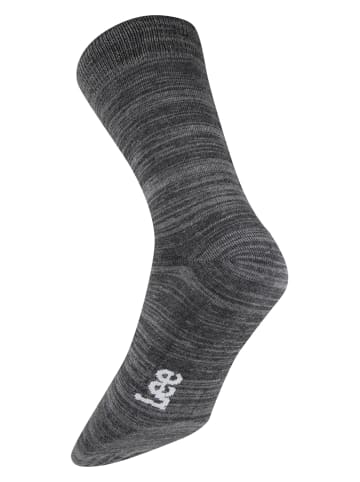 LEE Underwear Skarpety (3 pary) "Soutar" w kolorze szarym i niebieskim