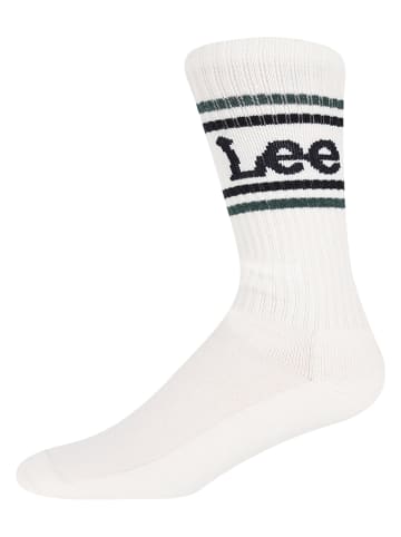 LEE Underwear Skarpety sportowe (3 pary) w kolorze białym