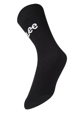 Lee Skarpety (3 pary) "Billie" w kolorze czarnym