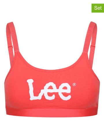 LEE Underwear 2tlg. Wäscheset "Adelyn" in Rot