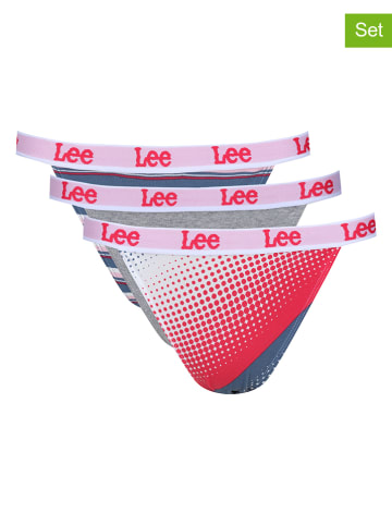 LEE Underwear 3er-Set: Slips "Elvita" in Bunt