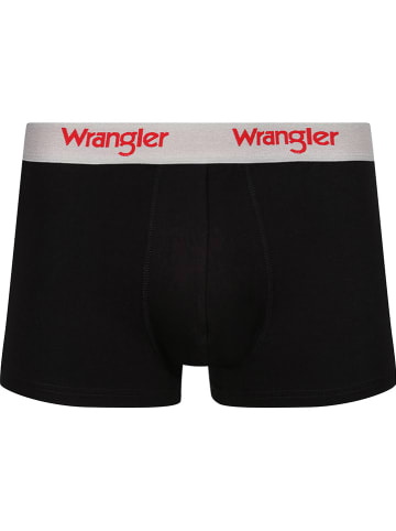 Wrangler 3er-Set: Boxershorts "Tasker" in Schwarz