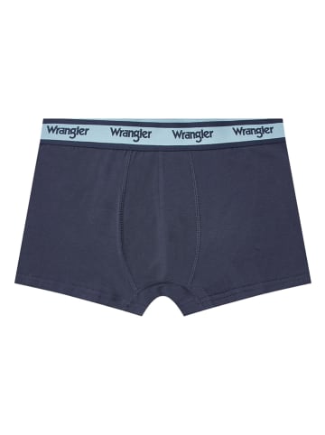 Wrangler 3er-Set: Boxershorts "Alford" in Dunkelblau