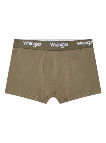 Wrangler Bokserki (3 pary) "Cadby" w kolorze granatowym, czerwonym i oliwkowym