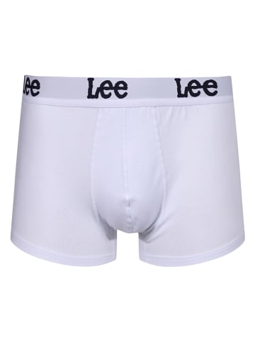 LEE Underwear 3er-Set: Boxershorts "Gannon" in Dunkelblau/ Blau/ Weiß