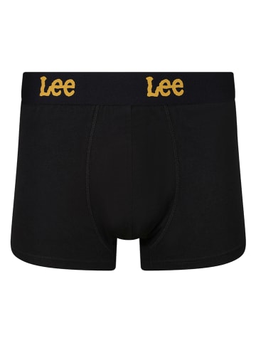 LEE Underwear 5er-Set: Boxershorts "Cannon" in Schwarz/ Weiß/ Grau