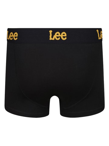 LEE Underwear 5er-Set: Boxershorts "Cannon" in Schwarz/ Weiß/ Grau