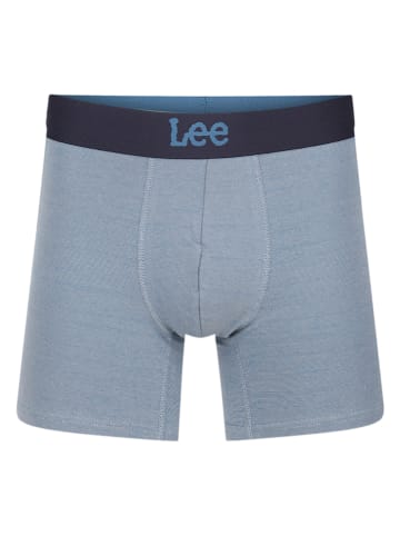 LEE Underwear 3er-Set: Boxershorts "Haxton" in Dunkelblau/ Grau/ Hellblau
