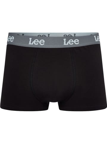 Lee 3er-Set: Boxershorts "Putney" in Grau/ Schwarz