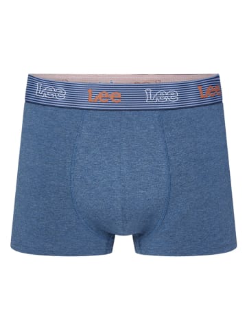 LEE Underwear 3er-Set: Boxershorts "Arjay" in Blau/ Dunkelblau