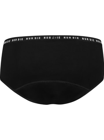 Nur Die Pełne figi menstruacyjne w kolorze czarnym