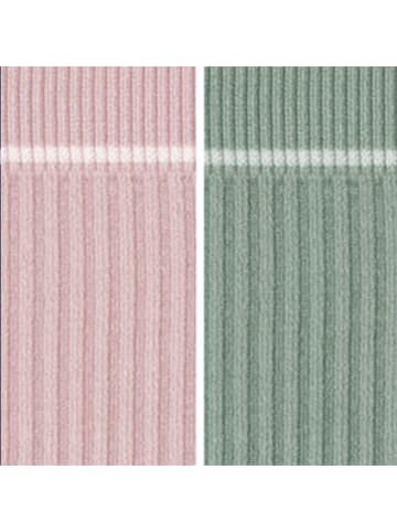 Nur Die 2er-Set: Slips in Grün/ Rosa