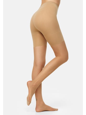 Nur Die 2er-Set: Strumpfhose "Fit in Form" in Beige - 40 DEN