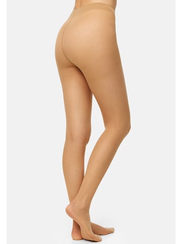 Nur Die 2er-Set: Strumpfhose "Fit in Form" in Beige - 40 DEN