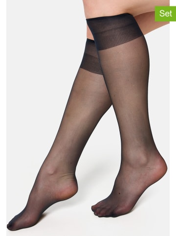 Nur Die Podkolanówki (5 par) w kolorze czarnym - 15 DEN