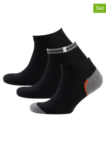 NUR DER 9er-Set: Socken in Schwarz