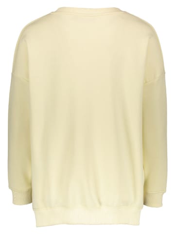 miss goodlife Sweatshirt "Amour" in Hellgelb