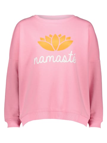 miss goodlife Sweatshirt "Namasté" lichtroze
