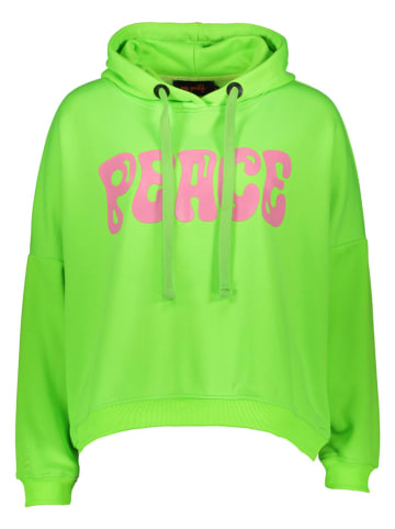 miss goodlife Hoodie "Peace" groen