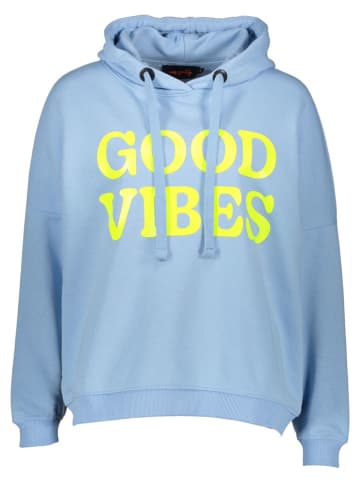miss goodlife Hoodie "Good Vibes" lichtblauw