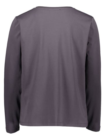 miss goodlife Longsleeve "Love Pink" antraciet