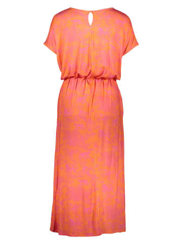 miss goodlife Jurk "Pink Jungle" koraalrood/lichtroze