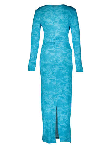 miss goodlife Jurk "Blue Jungle" blauw