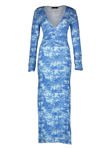 miss goodlife Jurk "Blue Paradise" blauw