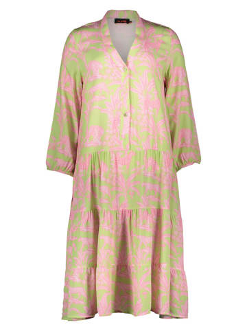 miss goodlife Jurk "Tiger" lichtgroen/lichtroze